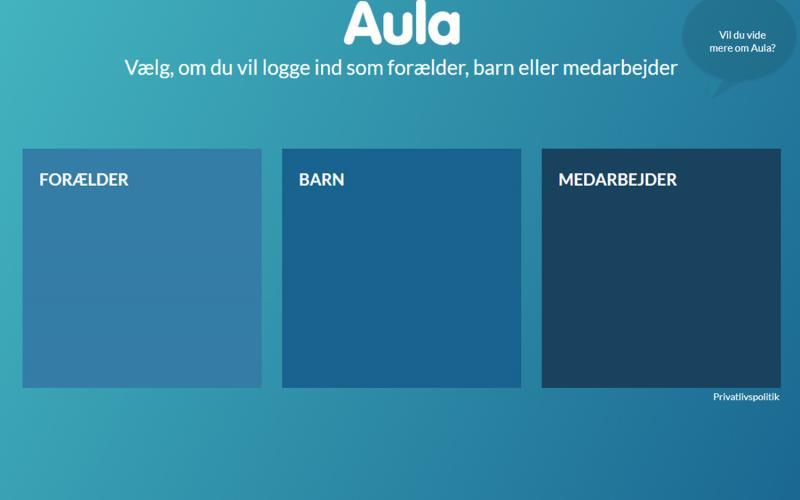 Billede af Aulas forside