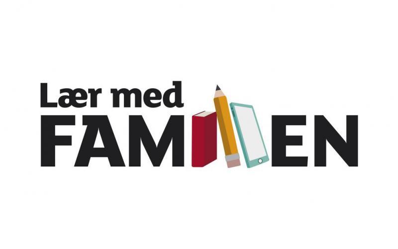 Logo af lær med familien